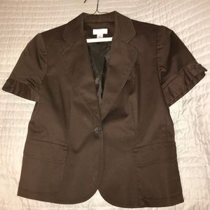 Ann Taylor Loft Petite Women's Short Sleeve Blazer